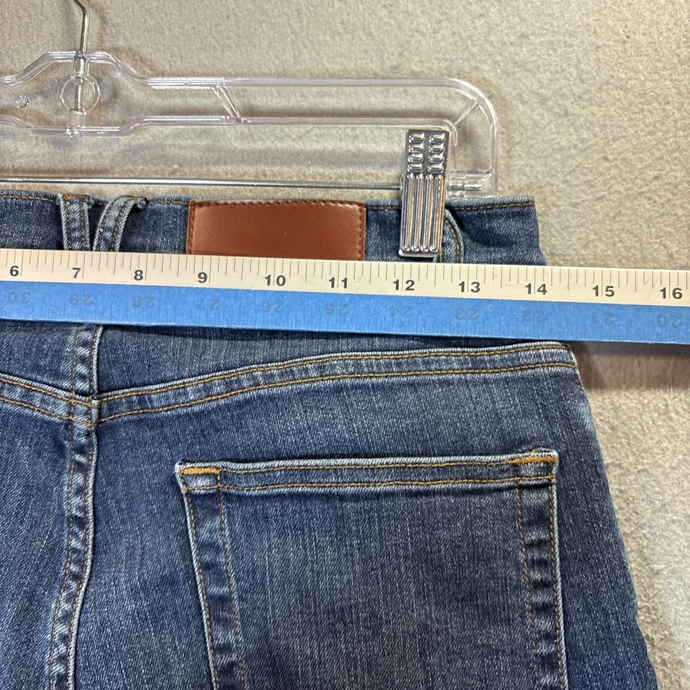 Duluth Trading Women' Jeans Slim Ankle Blue Denim High Rise Size 6 Regular - Picture 5 of 10